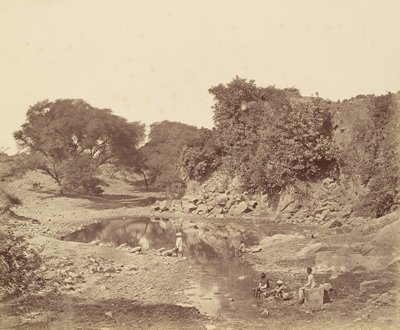 La batería del nido del cuervo de Felice Beato