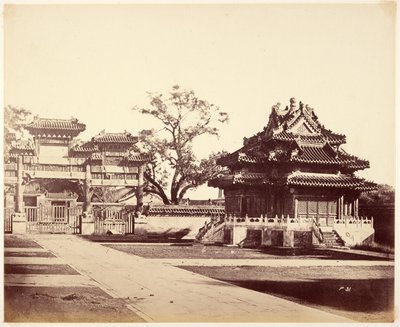 [El Gran Palacio Imperial, Pekín] de Felice Beato