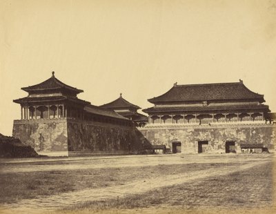 El Gran Palacio Imperial de Invierno, Pekín, 29 de octubre de 1860 de Felice Beato