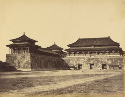 El Gran Palacio Imperial de Invierno, Pekín, 29 de octubre de 1860 de Felice Beato