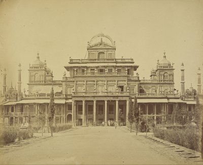 El palacio del rey en el Kaiserbagh de Felice Beato
