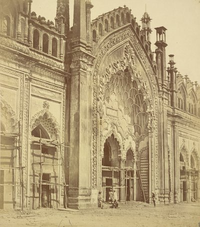 La Puerta Summa Musjid, Lucknow de Felice Beato