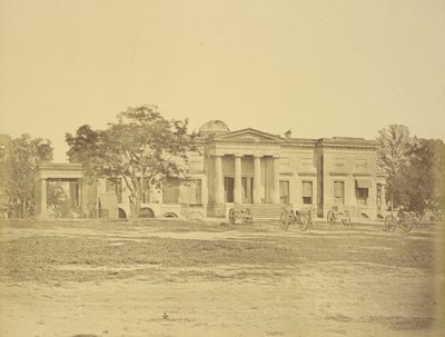 La Tara Kothee (Casa Estrella). El Observatorio del Rey. de Felice Beato