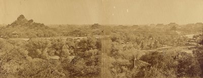 Vista del Palacio de Invierno Imperial, Pekín, mostrando el Molino Artificial, 29 de octubre de 1860 de Felice Beato