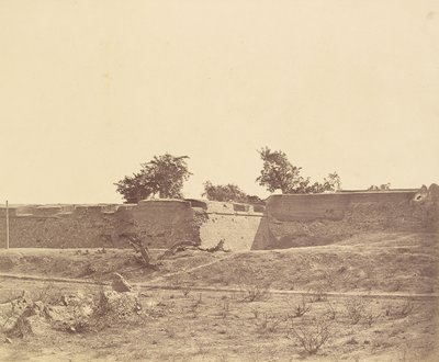 Bastión de agua y brecha de Felice Beato