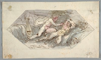 Apolo desuella a Marsias de Felice Giani