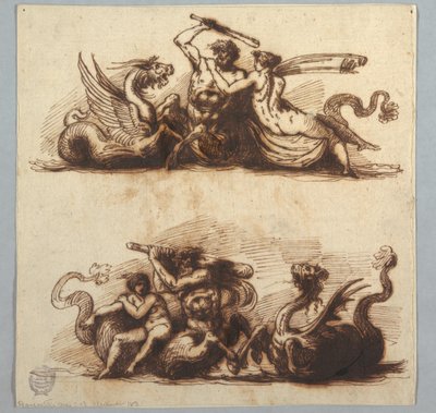 Bythos y Aphros de Felice Giani