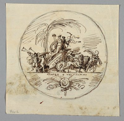 Ceres y Triptolemo de Felice Giani