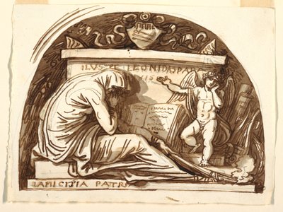 Monumento sepulcral para Leonida Spada de Felice Giani