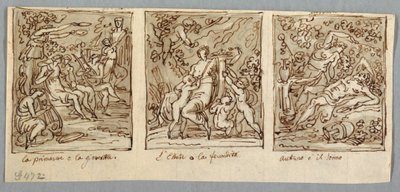Primavera, verano, otoño de Felice Giani