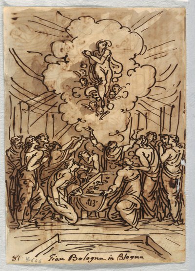 La Asunción de la Virgen de Felice Giani