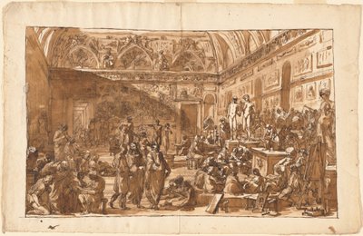 La escuela de Roma de Felice Giani