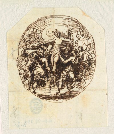 El Triunfo de Venus diseñado para el dormitorio del Palazzo Milzetti, Faenza de Felice Giani