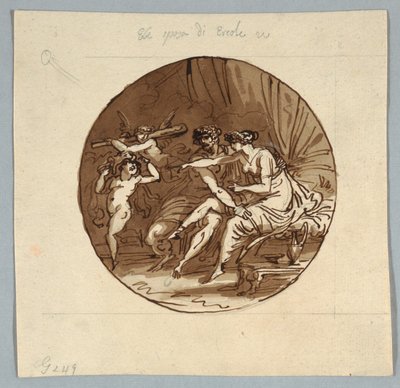 La Boda de Hebe y Hércules de Felice Giani