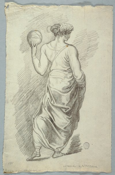 Urania, musa de la astronomía de Felice Giani