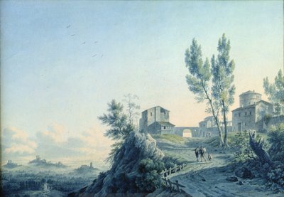 Castillo de Lorenzetto, Castagneto, 1803 de Felice Marie Ferdinand Storelli