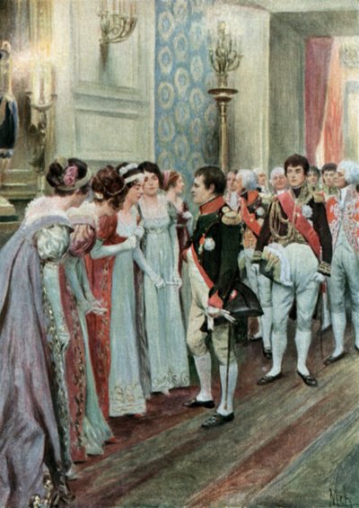 Una Recepción en las Tullerías de Felicien baron de Myrbach Rheinfeld
