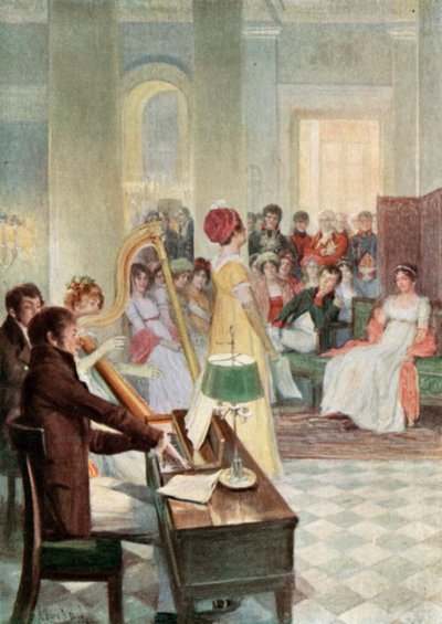 Una velada en Malmaison de Felicien baron de Myrbach Rheinfeld