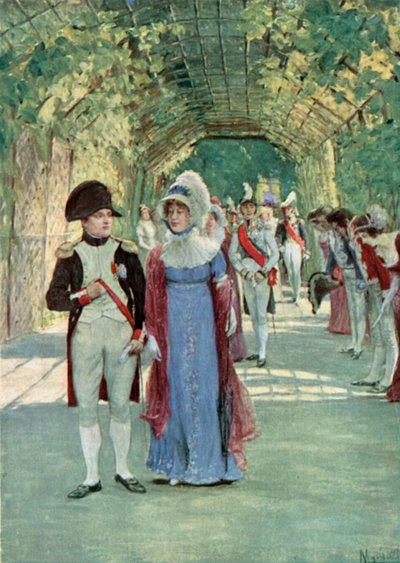 Napoleón y María Luisa en Compiègne de Felicien baron de Myrbach Rheinfeld