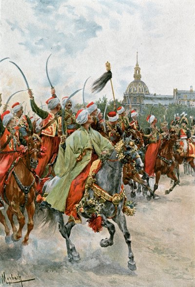 Los Mamelucos de Felicien baron de Myrbach Rheinfeld