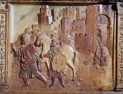 El Retablo de la Entrega de Granada de Felipe Bigarny or Vigarny