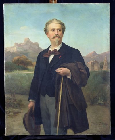 Retrato de Frédéric Mistral (1830-1914) 1885 de Felix Auguste Clement