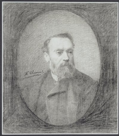 Autorretrato de Felix Auguste Clement