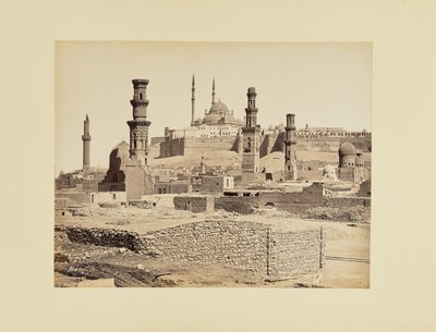 Ciudadela de El Cairo de Félix Bonfils