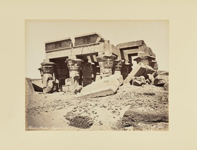 Koum-Ombos (Egipto) de Félix Bonfils