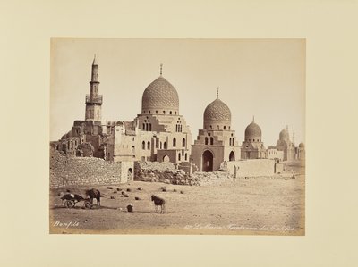 El Cairo, tumbas de los califas de Félix Bonfils