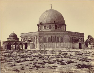 Mezquita de Omar y tribunal de David de Félix Bonfils