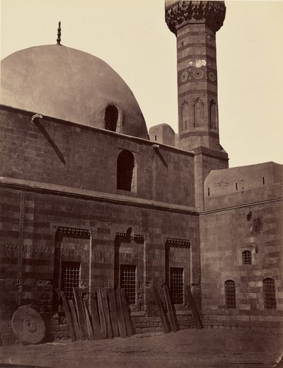 Mezquita Es-Sahgir, en el suburbio de Meydan - Damasco de Félix Bonfils