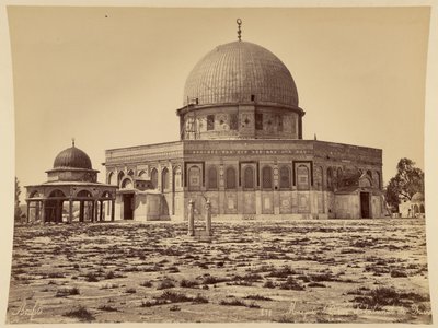 La mezquita de Omar y el Tribunal de David de Félix Bonfils