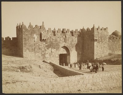 Puerta de Damasco de Félix Bonfils