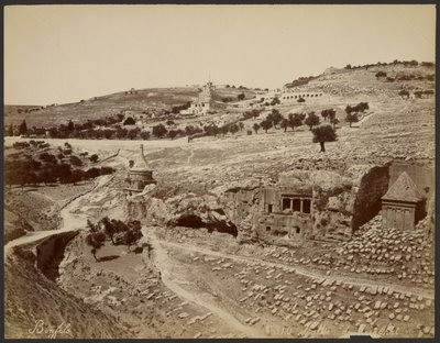 Valle de Josafat de Félix Bonfils