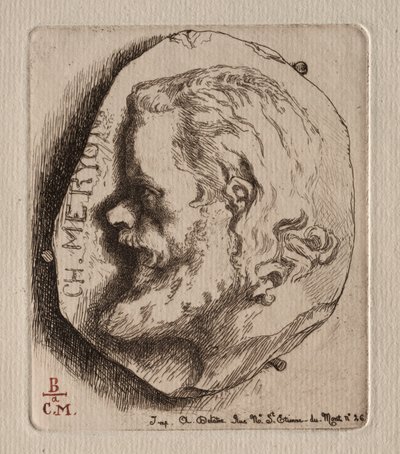 Charles Meryon, 1854 de Felix Bracquemond