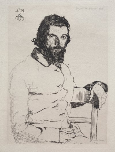 Charles Méryon, 1884 de Felix Bracquemond