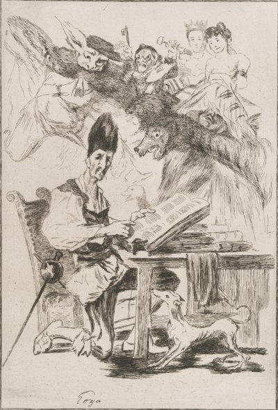 Don Quijote, 1860 de Felix Bracquemond