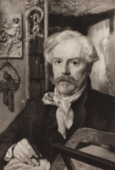 Edmond de Goncourt de Felix Bracquemond