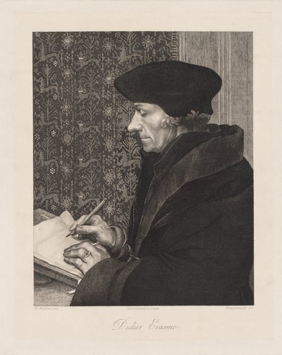 Erasmus Didier Erasme, 1863 de Felix Bracquemond