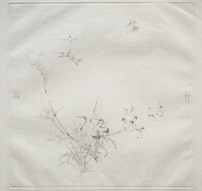Servicio parisino (servicio Haviland): La Luna (n.º 5) de Felix Bracquemond