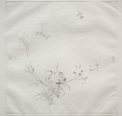 Servicio parisino Haviland: La Luna n.º 5, 1875 de Felix Bracquemond