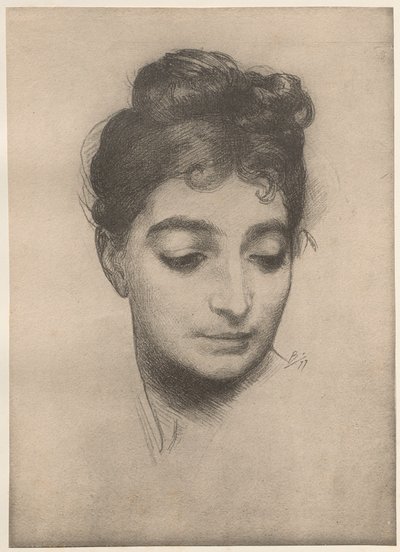 Retrato, 1899 de Felix Bracquemond
