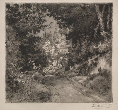 Camino a Sèvres de Felix Bracquemond