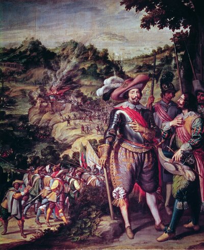Recaptura de la isla de San Cristóbal en 1634 de Felix Castello