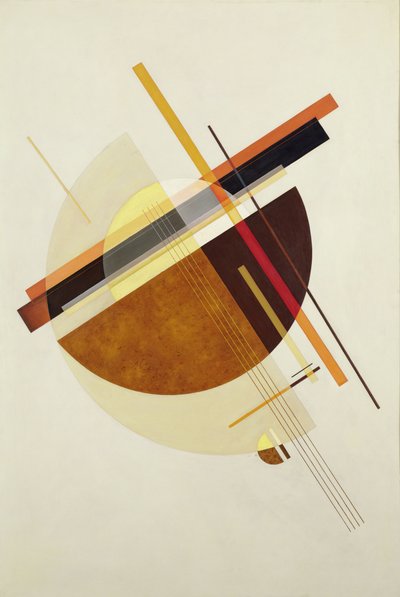 Composición, c.1947-48 (óleo sobre lienzo) de Felix Del Marle