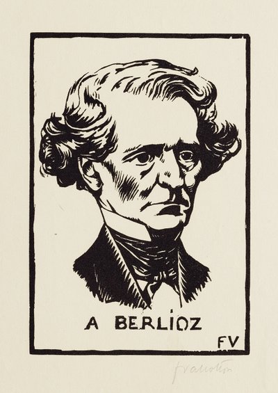 A Berlioz, 1891 de Felix Edouard Vallotton