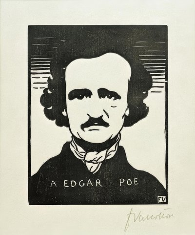 A Edgar Poe de Felix Edouard Vallotton