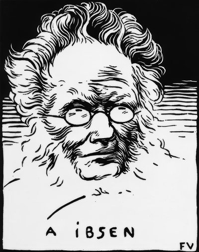 A Ibsen (Para Ibsen) de Felix Edouard Vallotton