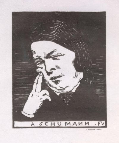 A Schumann de Felix Edouard Vallotton